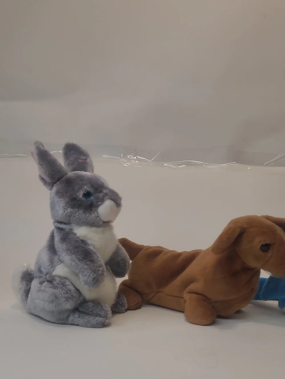 TY Beanie Babies - (4) Cheeks, Hopper, Rocket, and Weenie